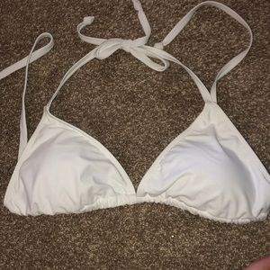 White Bikini top